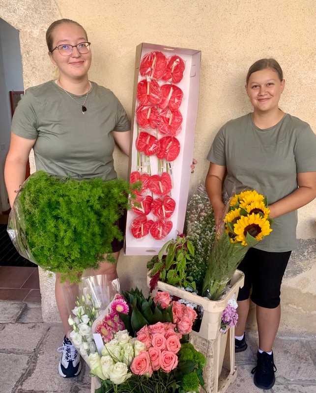 CHIARA I MAGDALENA Veliki uspjeh mladih cvjećarki