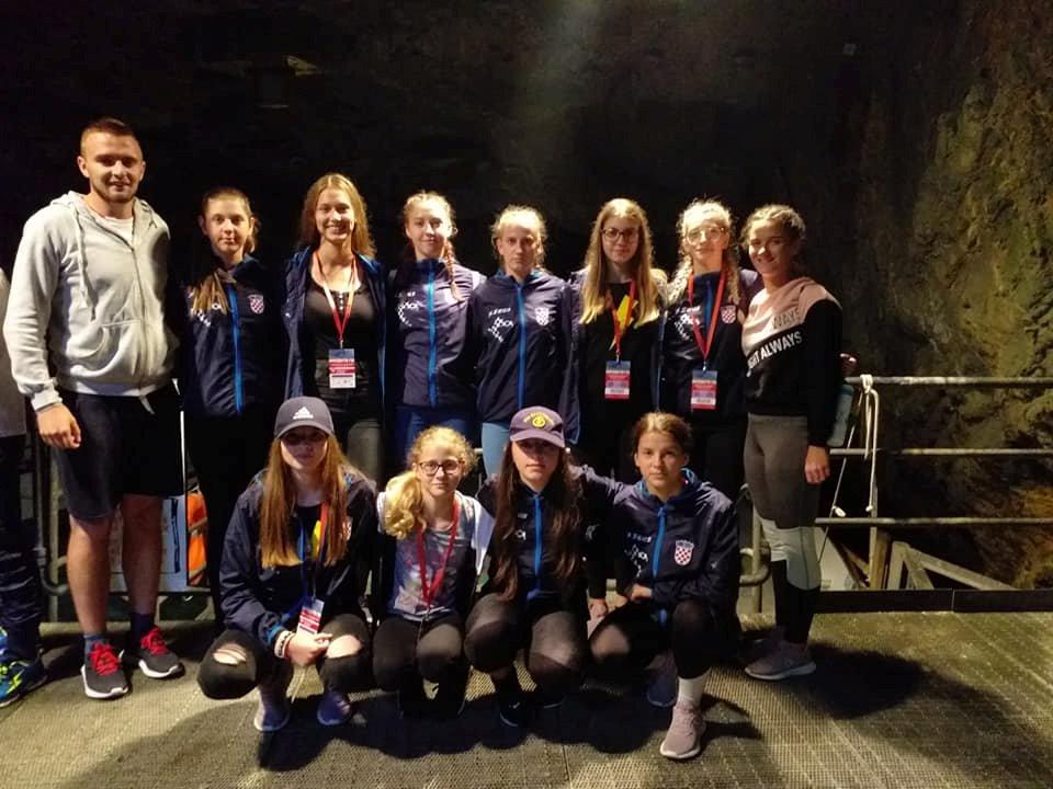 Natjecateljke DVD-a Šandorovec na vatrogasnoj olimpijadi u Švicarskoj