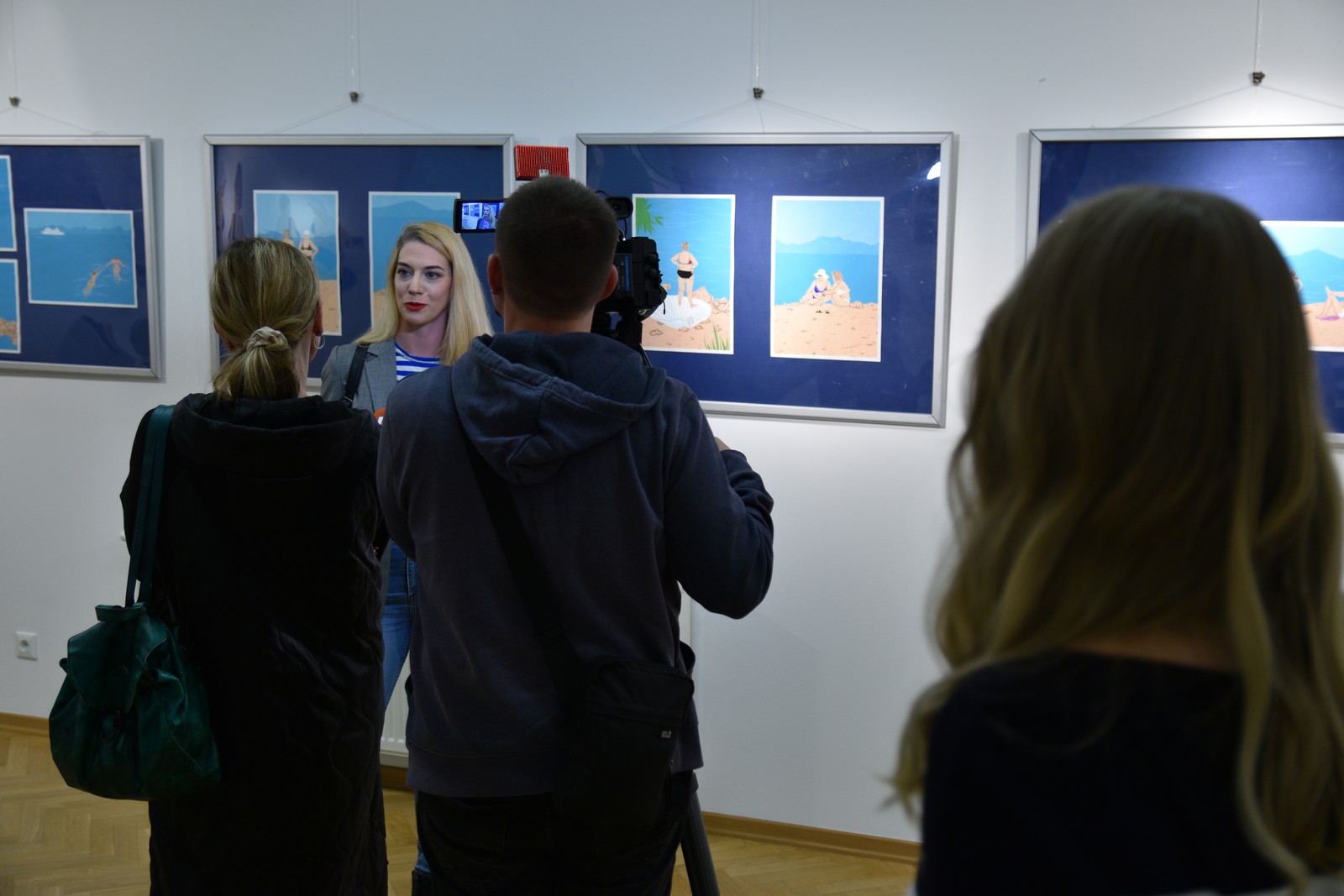 PRELOG Otvorena samostalna izložba ‘Godišnji’ akademske umjetnice Marine Ćorić