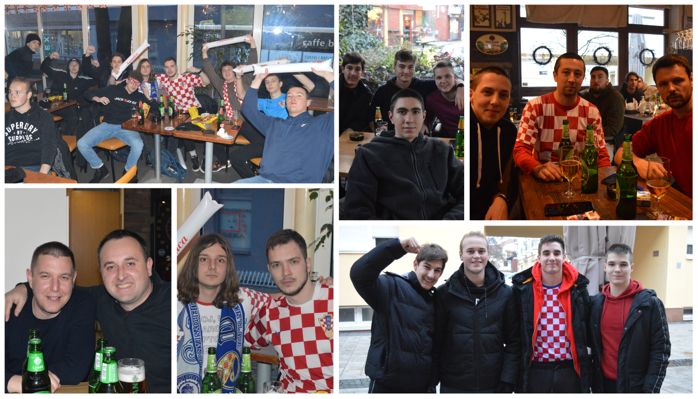 Vesela atmosfera u čakovečkim kafićima – svi navijaju za naše Vatrene!