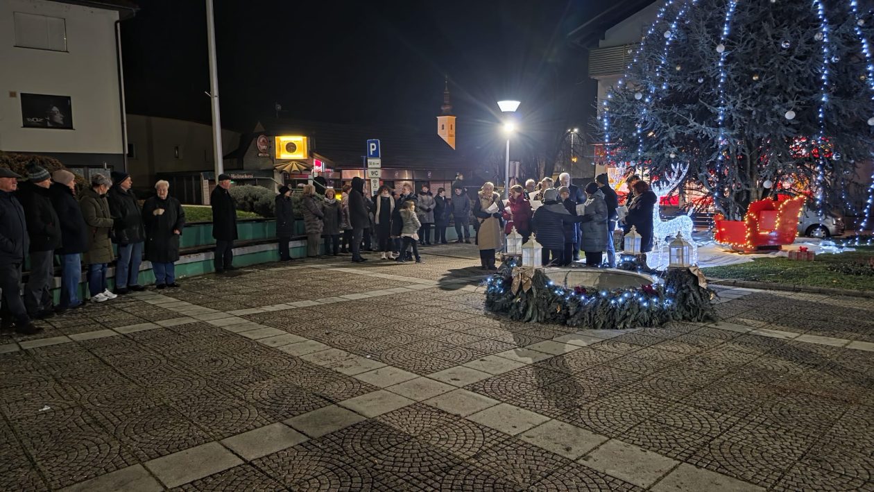 Paljenje prve adventske svijeće Mursko Središće 2025 3