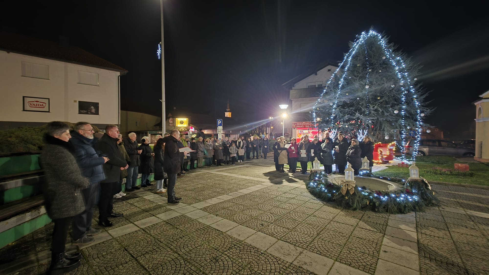Paljenje prve adventske svijeće Mursko Središće 2025 3
