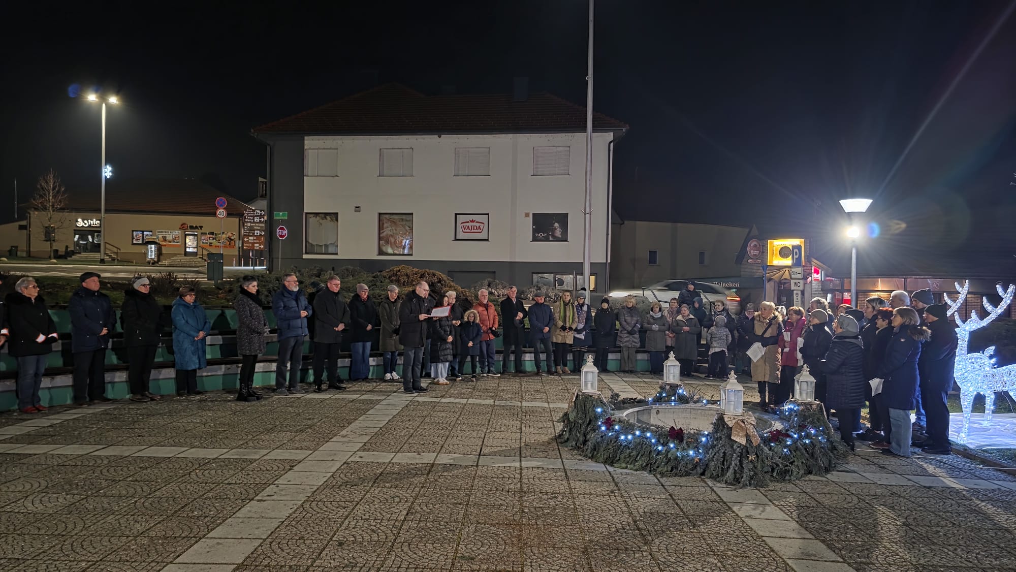 Paljenje prve adventske svijeće Mursko Središće 2025 3