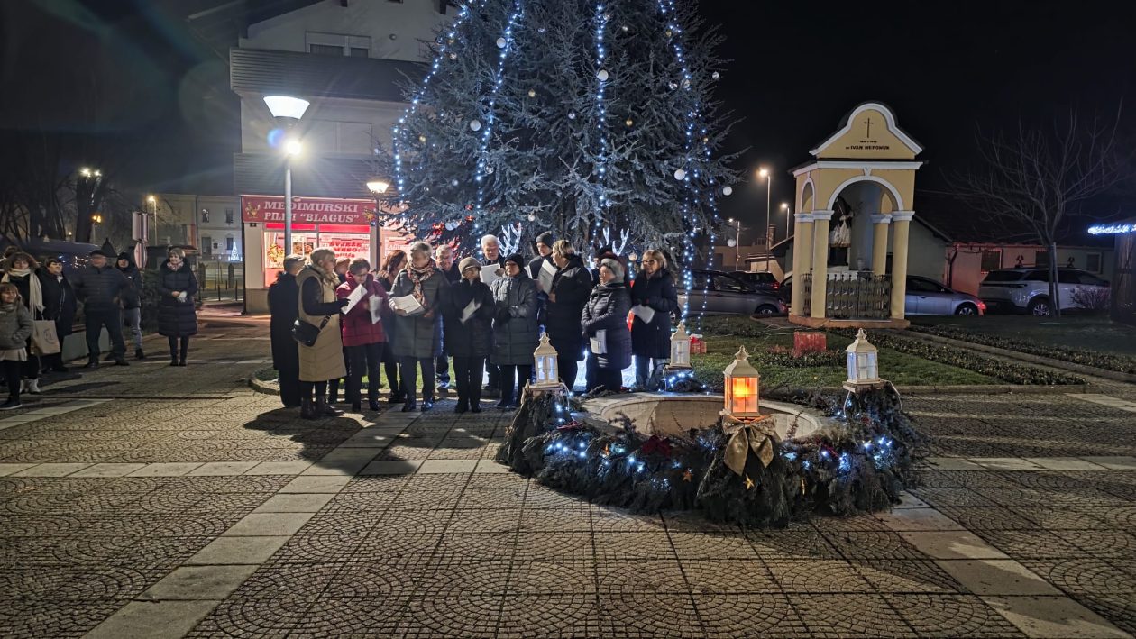 Paljenje prve adventske svijeće Mursko Središće 2025 3