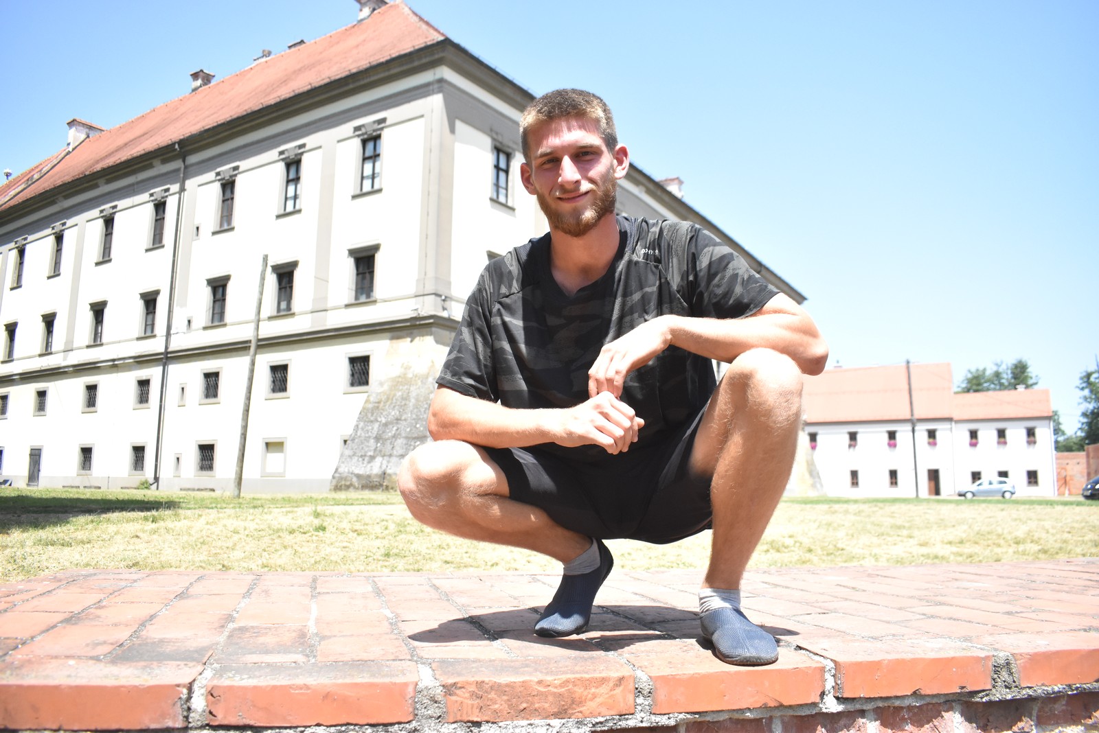 Vjekoslav Hrženjak bavi se parkourom