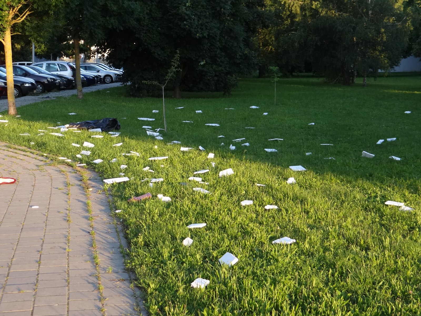 FOTO Ružni prizori: Stanare u Zajčevoj ulici u Čakovcu ujutro dočekala hrpa smeća