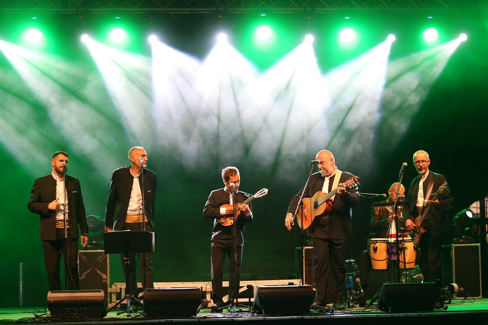 Odlična atmosfera: Klapa Kampanel zabavlja Kotoripčane i njihove goste