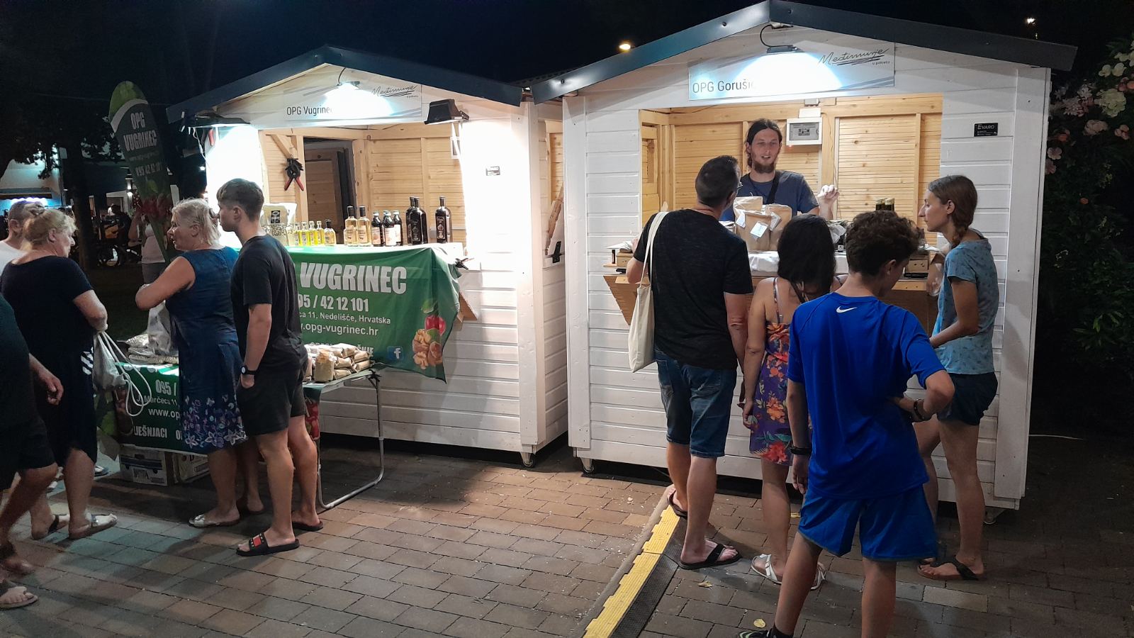 OKUSI MEĐIMURJA U CENTRU BIOGRADA Promocija međimurskih OPG-ova u Biogradu na Moru