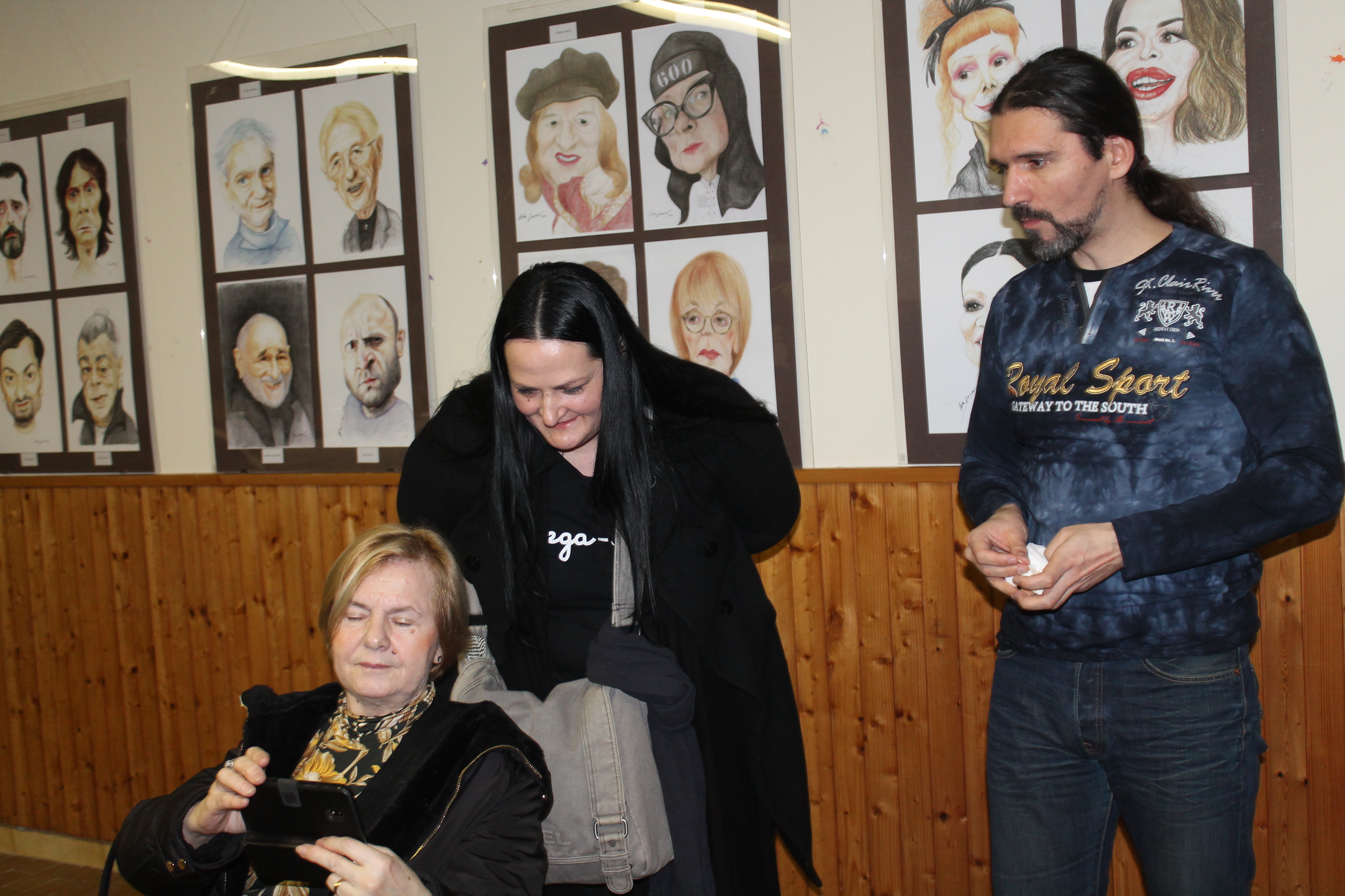 Izložba karikatura u Malom Mihaljevcu