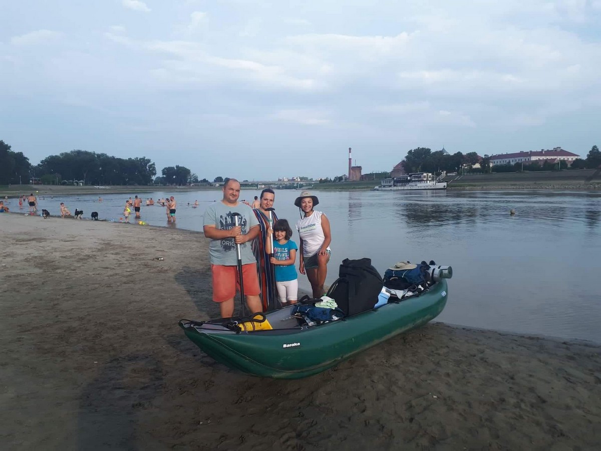 Petra i Goran veslali 246 kilometara, od Donje Dubrave do Aljmaša