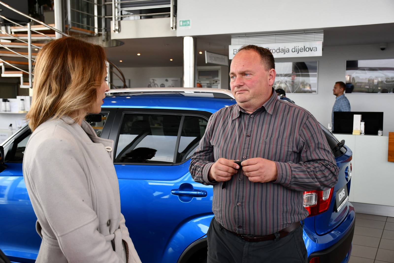 FOTO AC Baumgartner predao Suzuki varaždinskom HNK-u, ključeve preuzela karizmatična Hana Hegedušić FOTO AC Baumgartner predao Suzuki varaždinskom HNK-u, ključeve preuzela karizmatična Hana Hegedušić