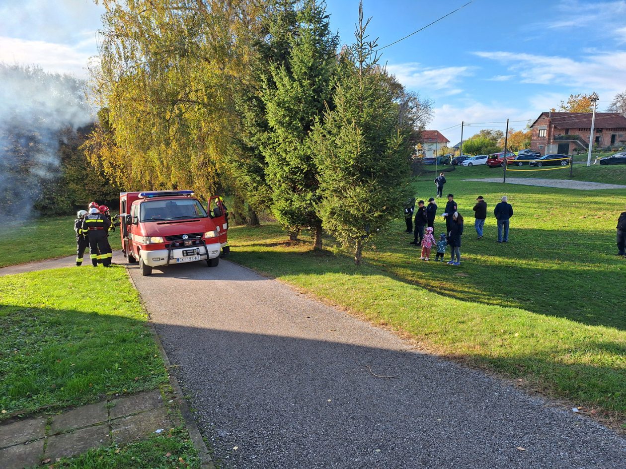 vatrogasna vježba Vatrogasne zajednice općine Sveti Juraj na Bregu