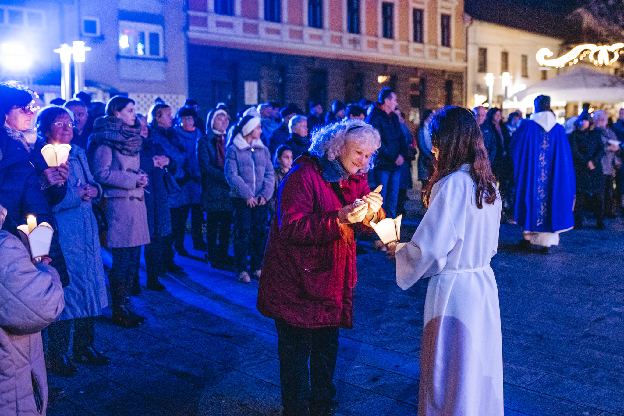 Paljenje treće svijeće u Čakovcu