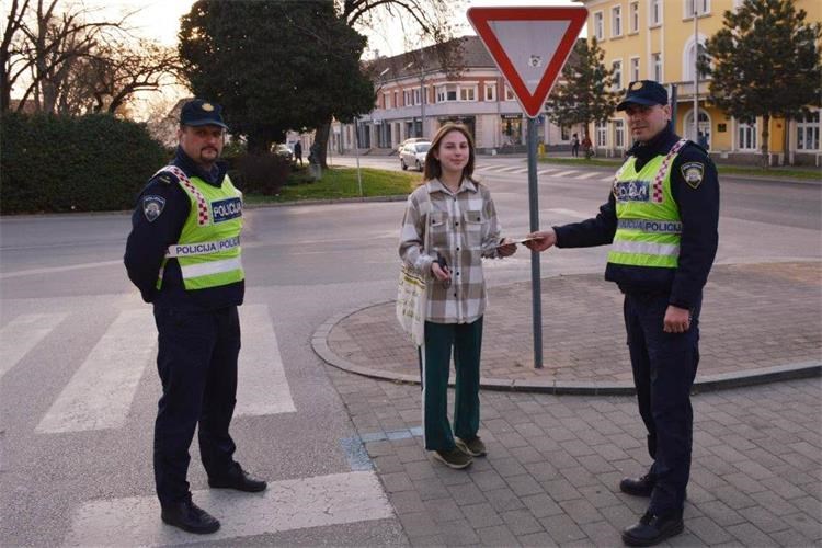 FOTO Međimurska policija provela akciju ‘Pravilno kretanje pješaka’