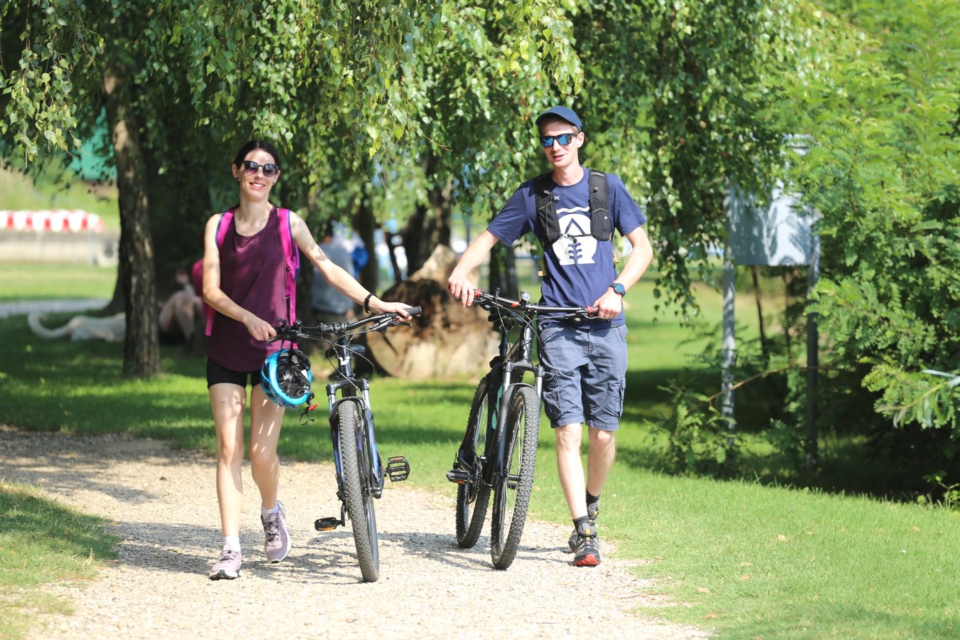KLIKOM PO MARINI Mnogi Međimurci osvježenje od vrućina potražili na preloškoj Marini