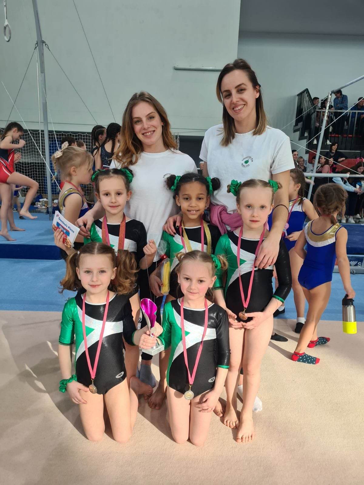 PRVI, ALI USPJEŠAN NASTUP Veliki uspjeh malih gimnastičarki GK-a Nedelišće u Zagrebu