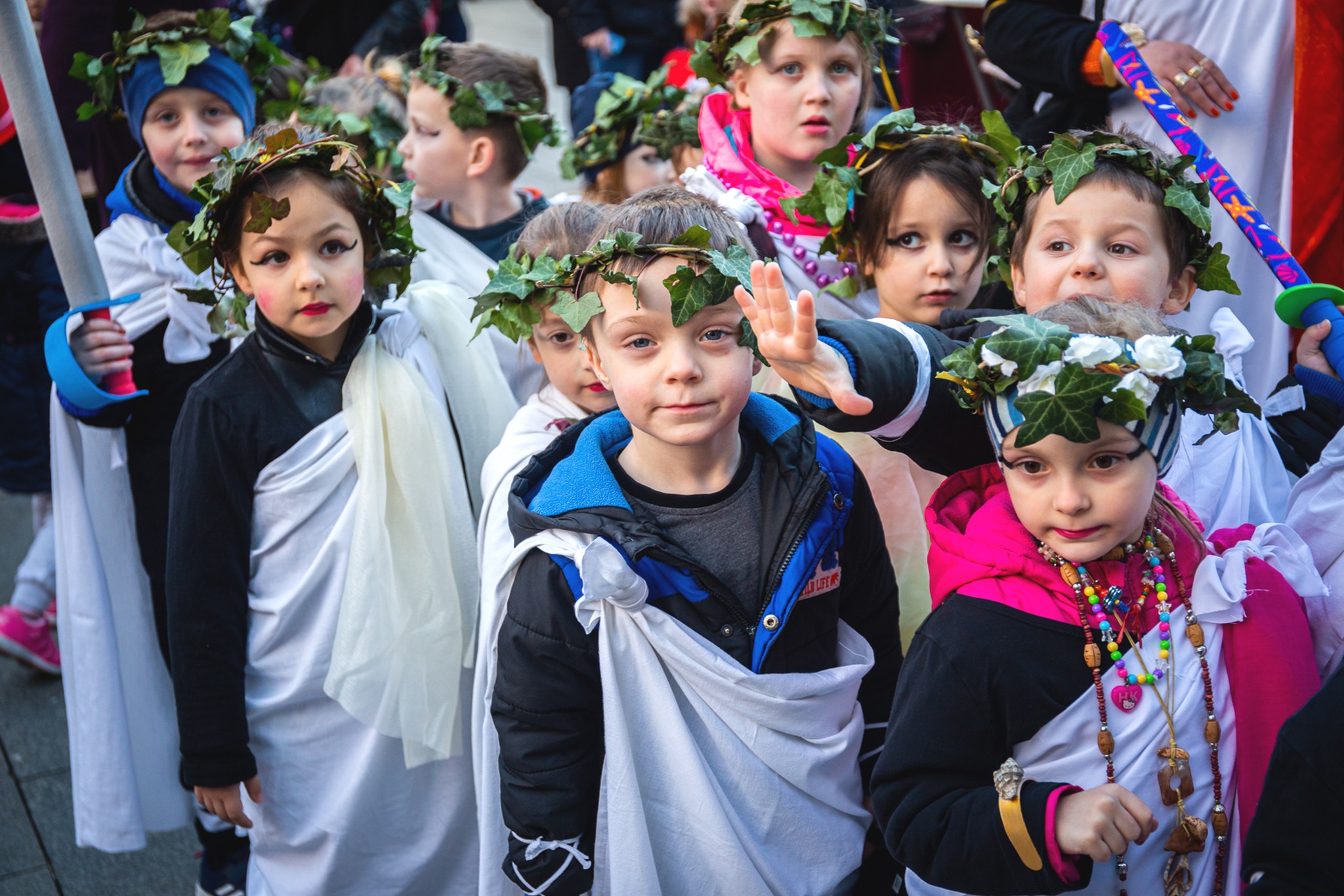 Maskirani mališani Dječjeg vrtića Cipelica mamili poglede u centru Čakovca