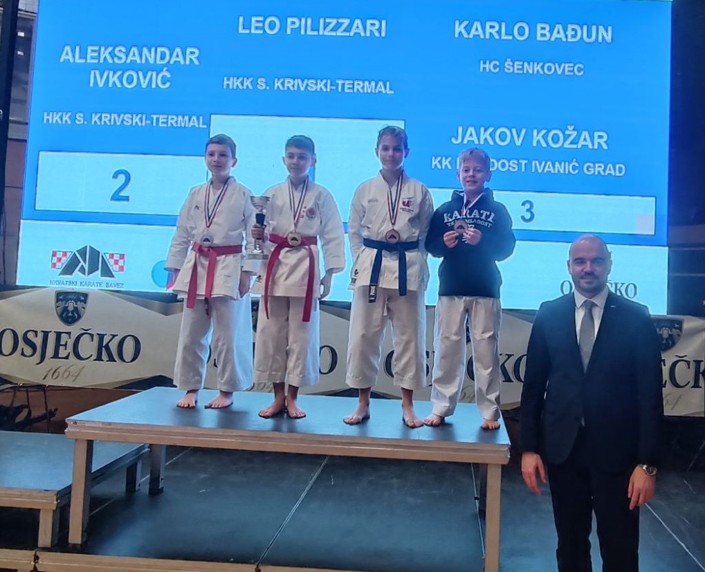 SJAJAN USPJEH Karate centar Šenkovec ima šest državnih prvaka!