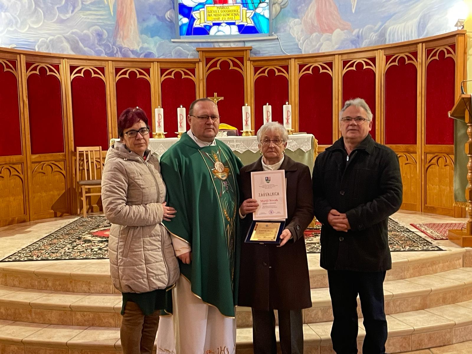 PUŠĆINE Župnik i vjernici oprostili se od zvonarice Marije Novak