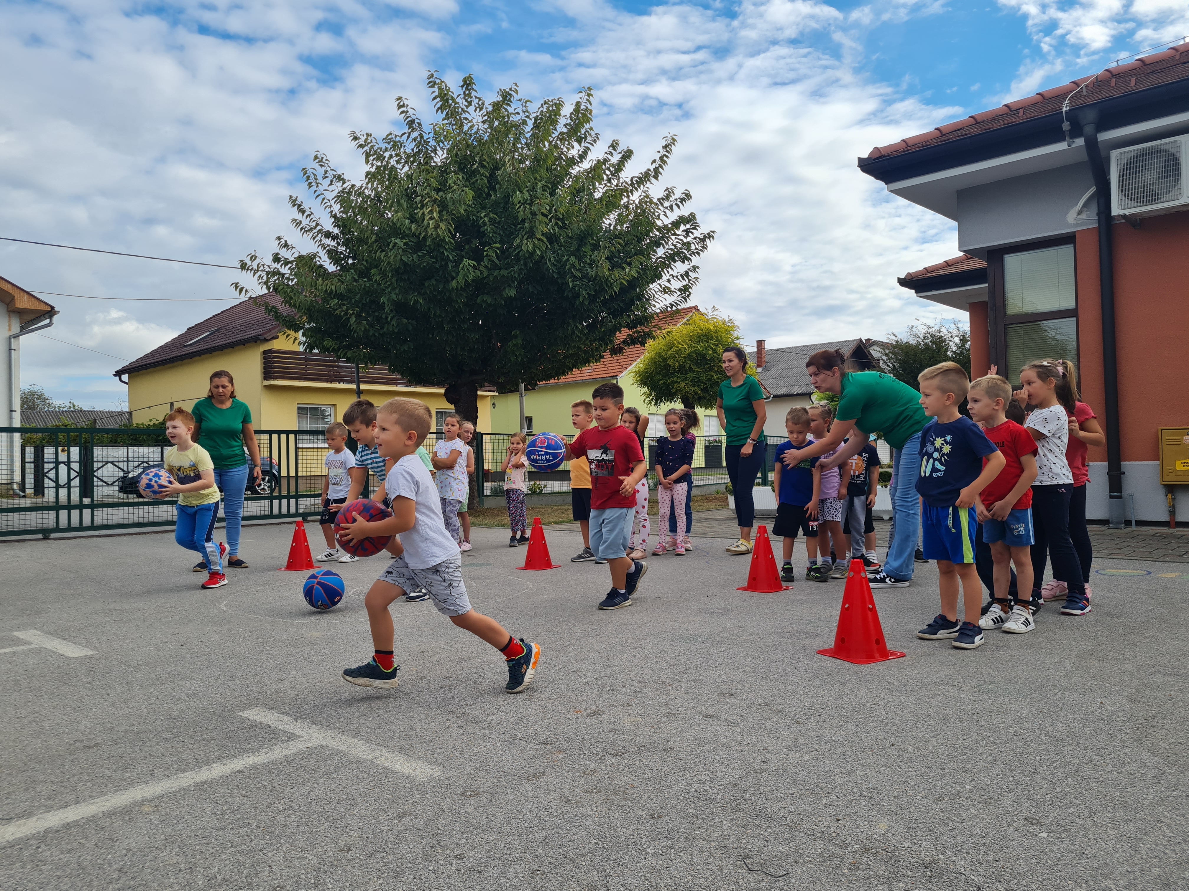 Mladi dobravski sportaši – košarka