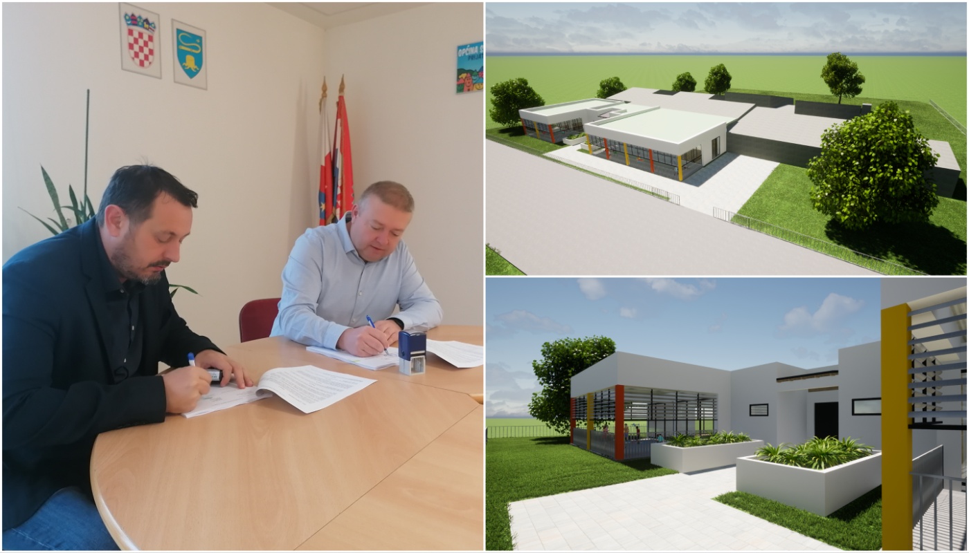 STRAHONINEC Potpisan Ugovor o javnoj nabavi za dogradnju DV ‘Suncokret’