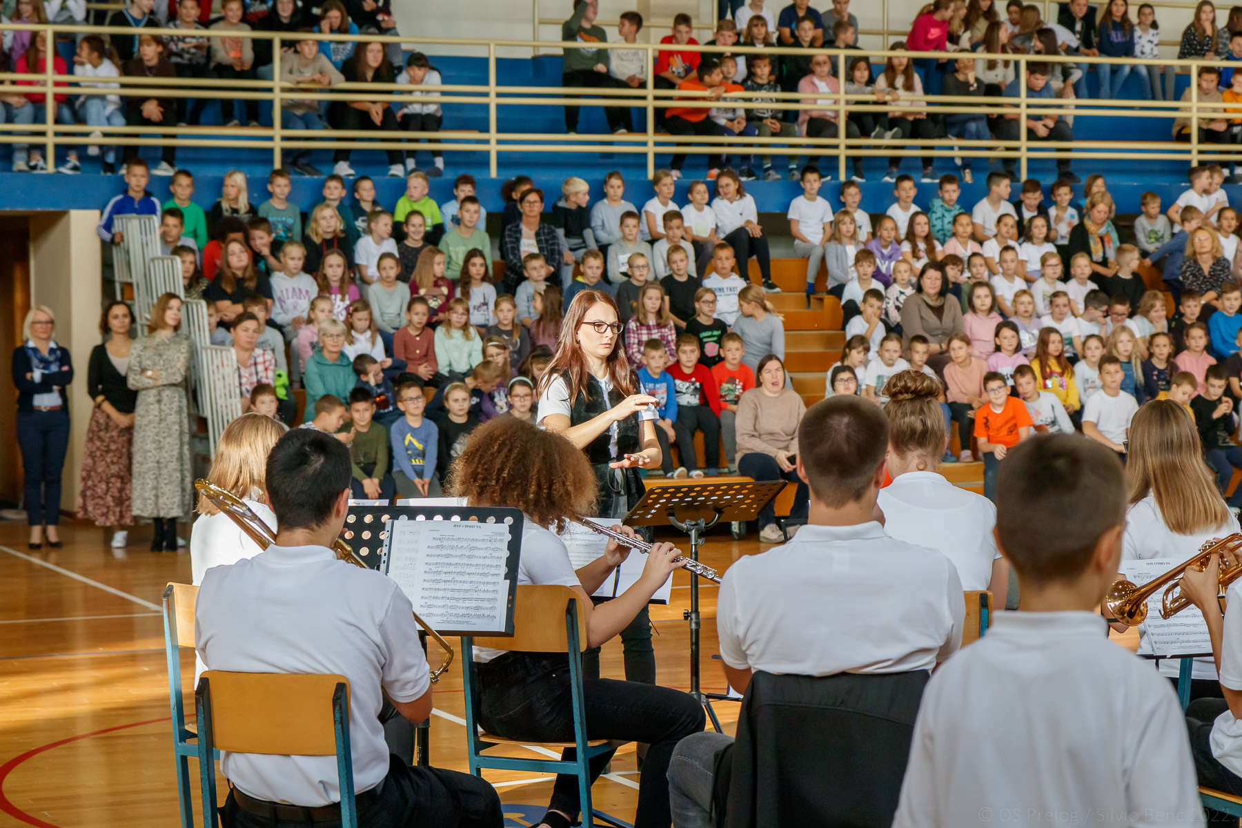 Puhački orkestar u OŠ Prelog