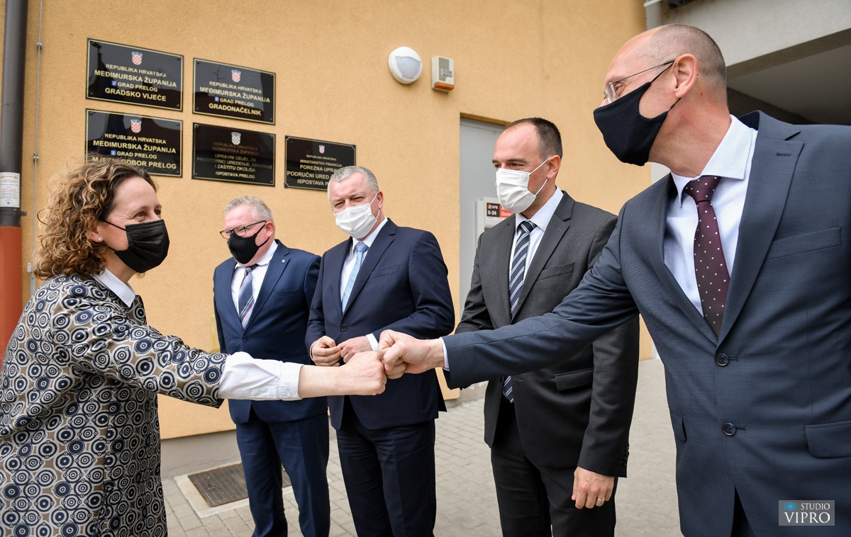 MINISTRICA KULTURE U PRELOGU Ulaganja Ministarstva kulture i medija nastavljaju se i na području Preloga