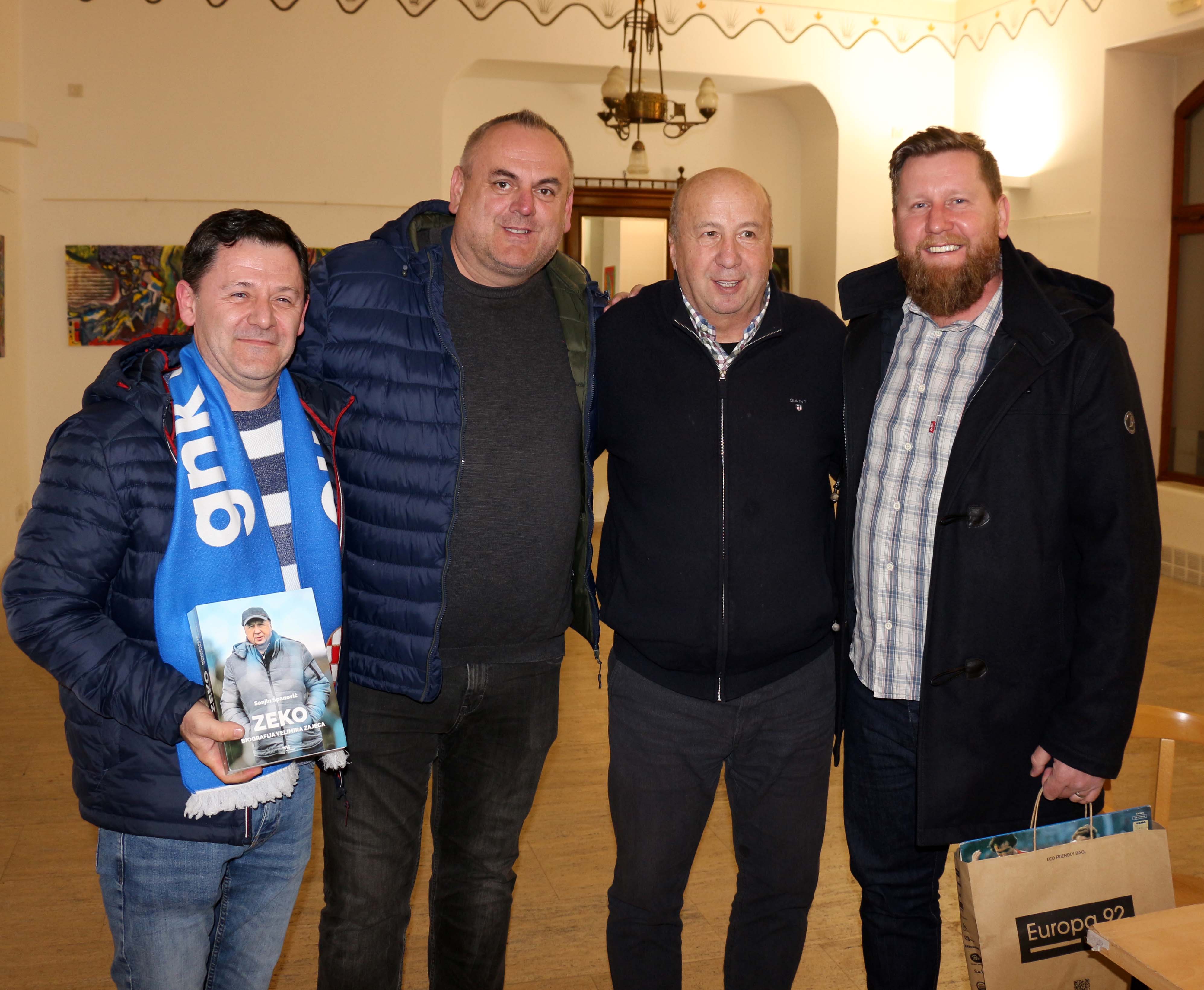 U Čakovcu predstavljena biografija Velimira Zajeca, legende zagrebačkog Dinama