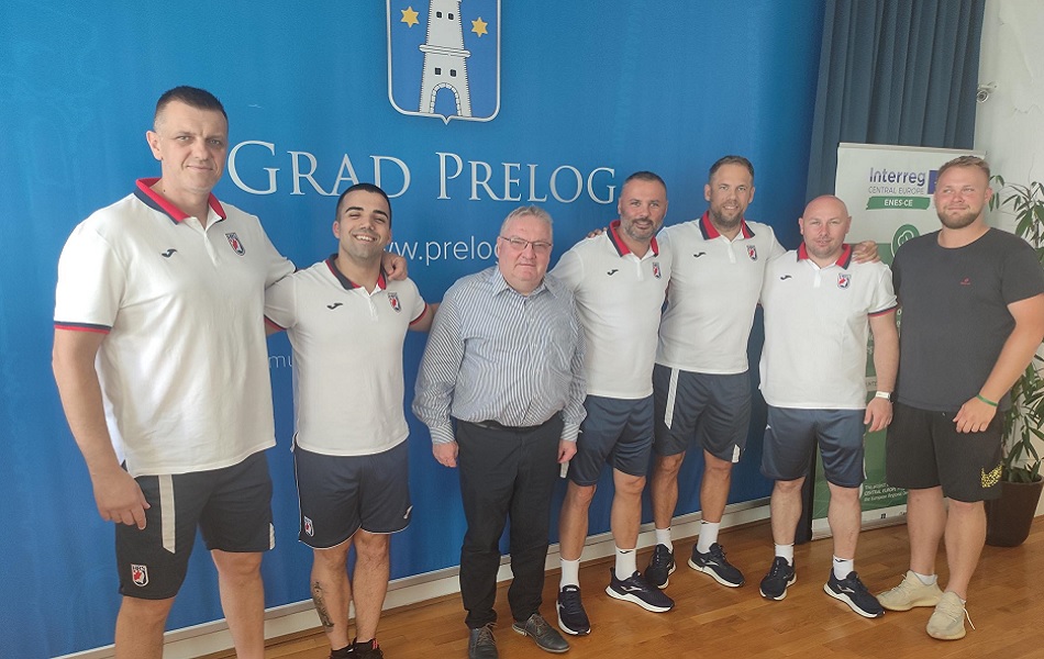 PRELOG Gradonačelnik Kolarek posjetio hrvatske rukometne reprezentativce