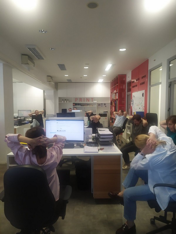 MURSKO SREDIŠĆE Tvrtka SOBOČAN d.o.o. priključila se obilježavanju Europskog tjedna sporta PLES – ritmičko pokretanje tijela održano u sportskoj dvorani