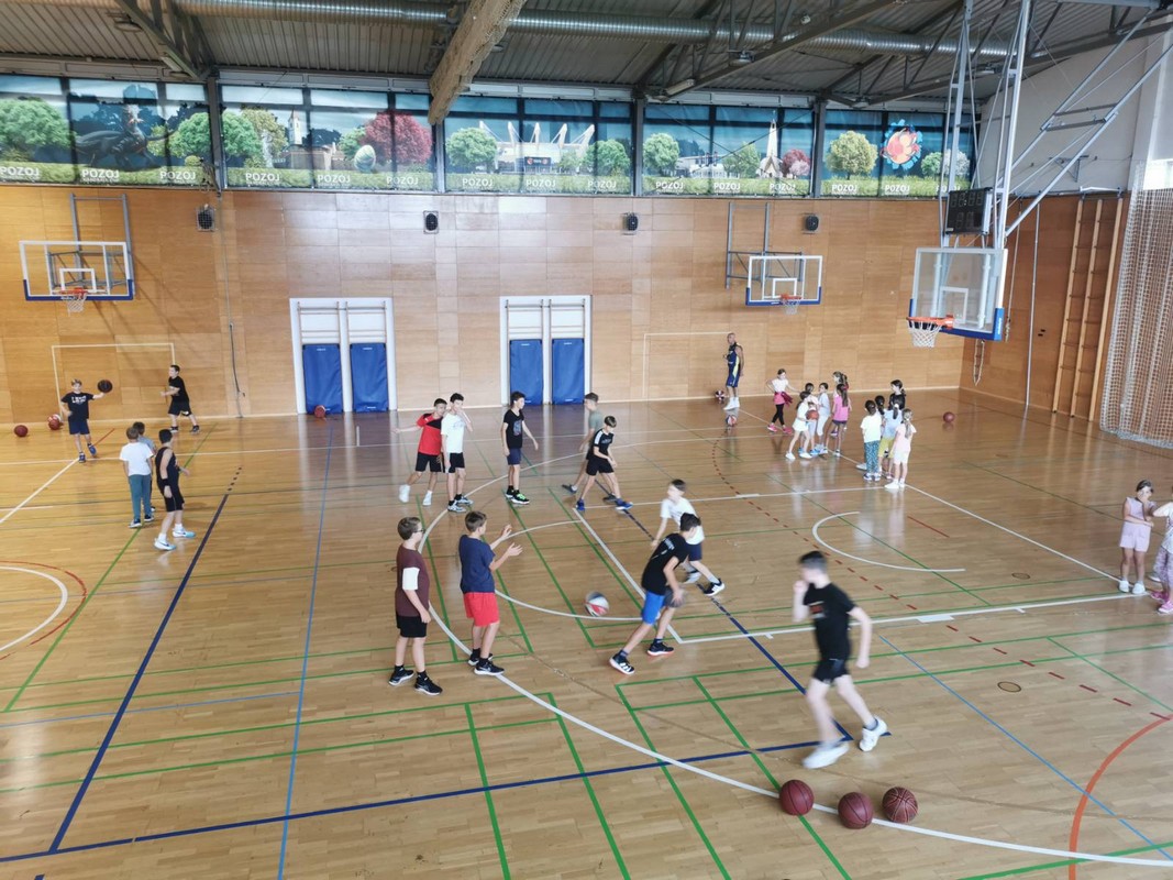 LJETNI KAMP Košarkom nastavljen projekt ‘Svaki tjedan sport jedan’