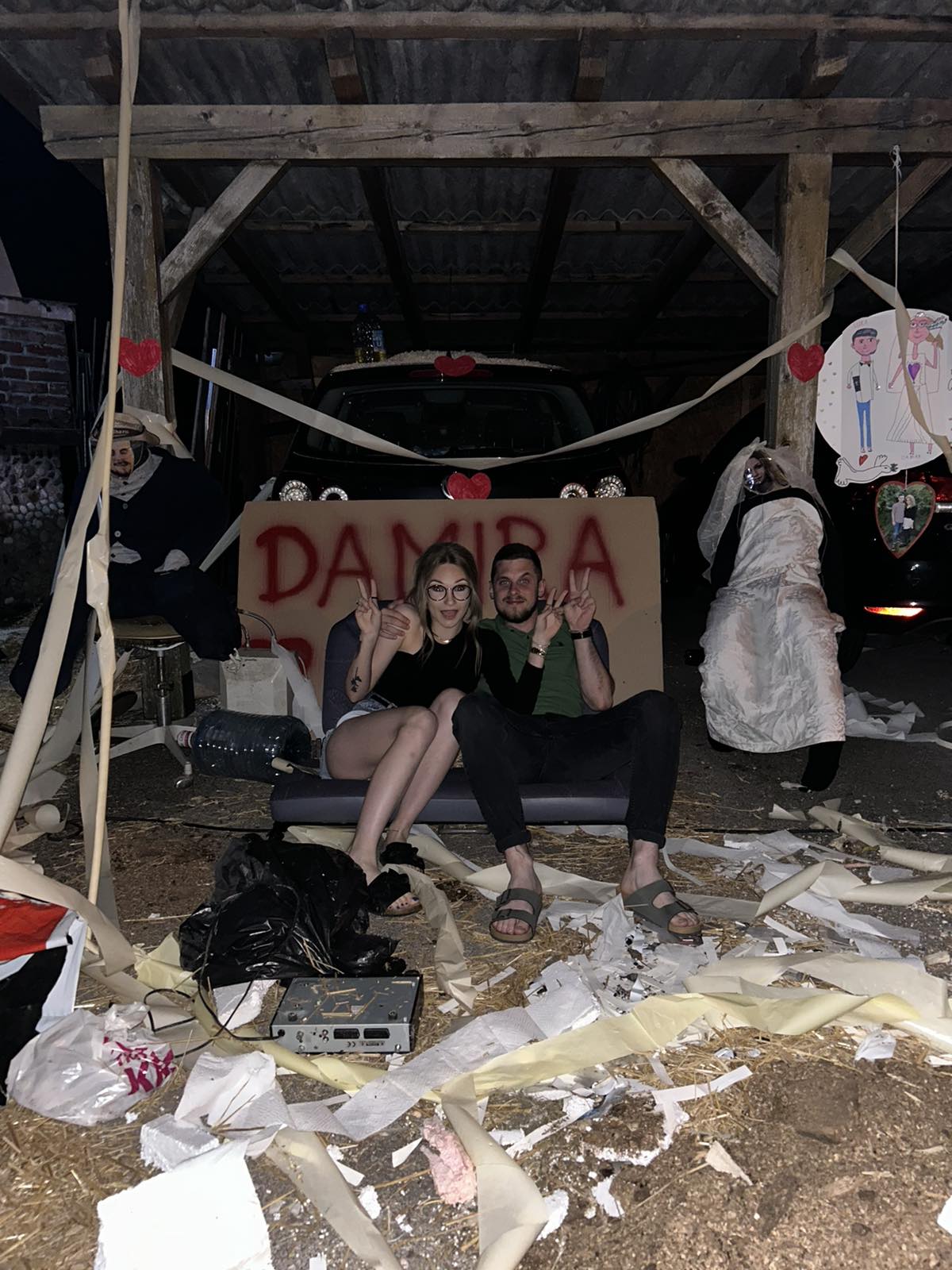 POTEPANJE Žene se Damira Prišlić i Luka Laptoš