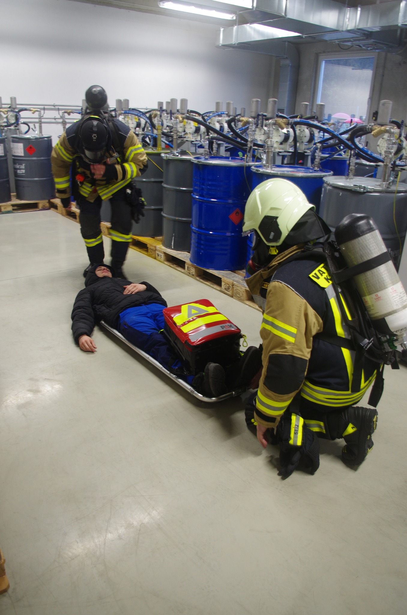 Kotoripski vatrogasci proveli vatrogasnu vježbu u tvrtki Muraplast