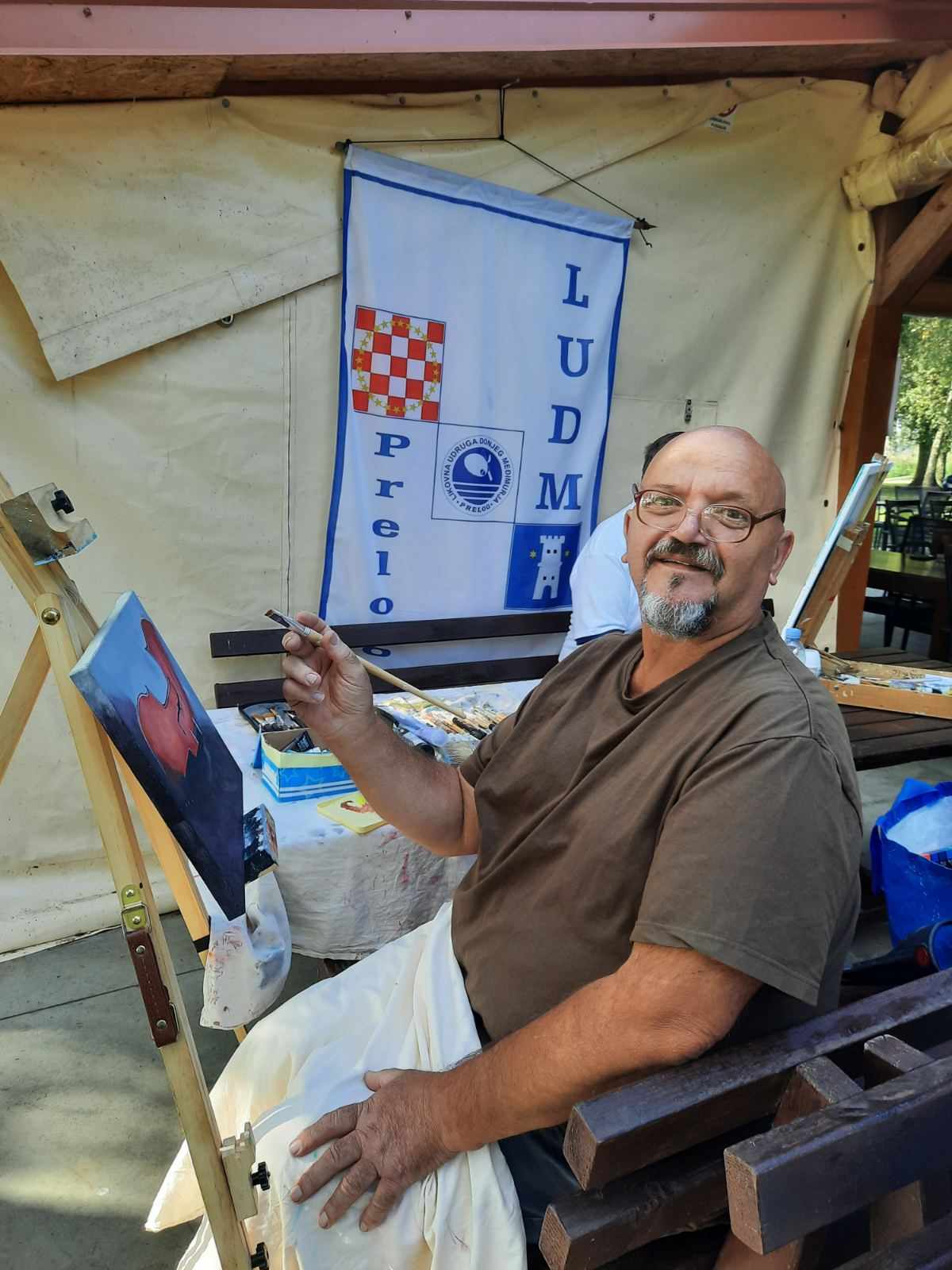 INTIMNO OKRUŽENJE Likovna kolonija LUDM Prelog održana je na prekrasnoj Marini