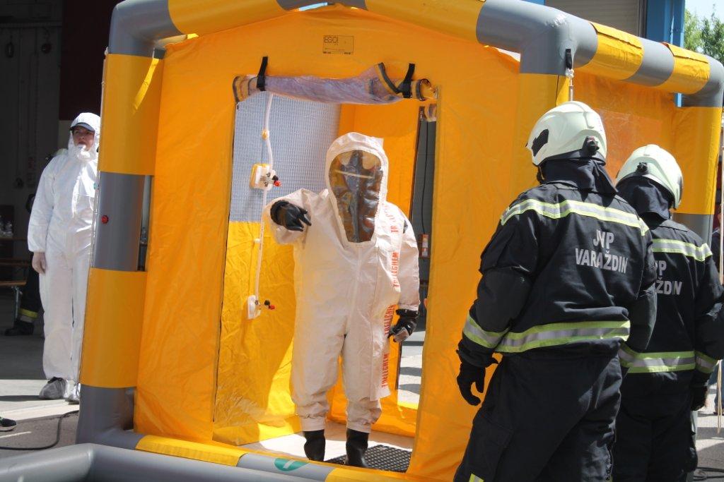 Vatrogasna vježba u Čakovcu