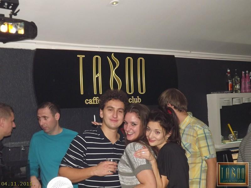 Taboo (Petak i subota, 4. i 5.11.2011.) Taboo (Petak i subota, 4. i 5.11.2011.)