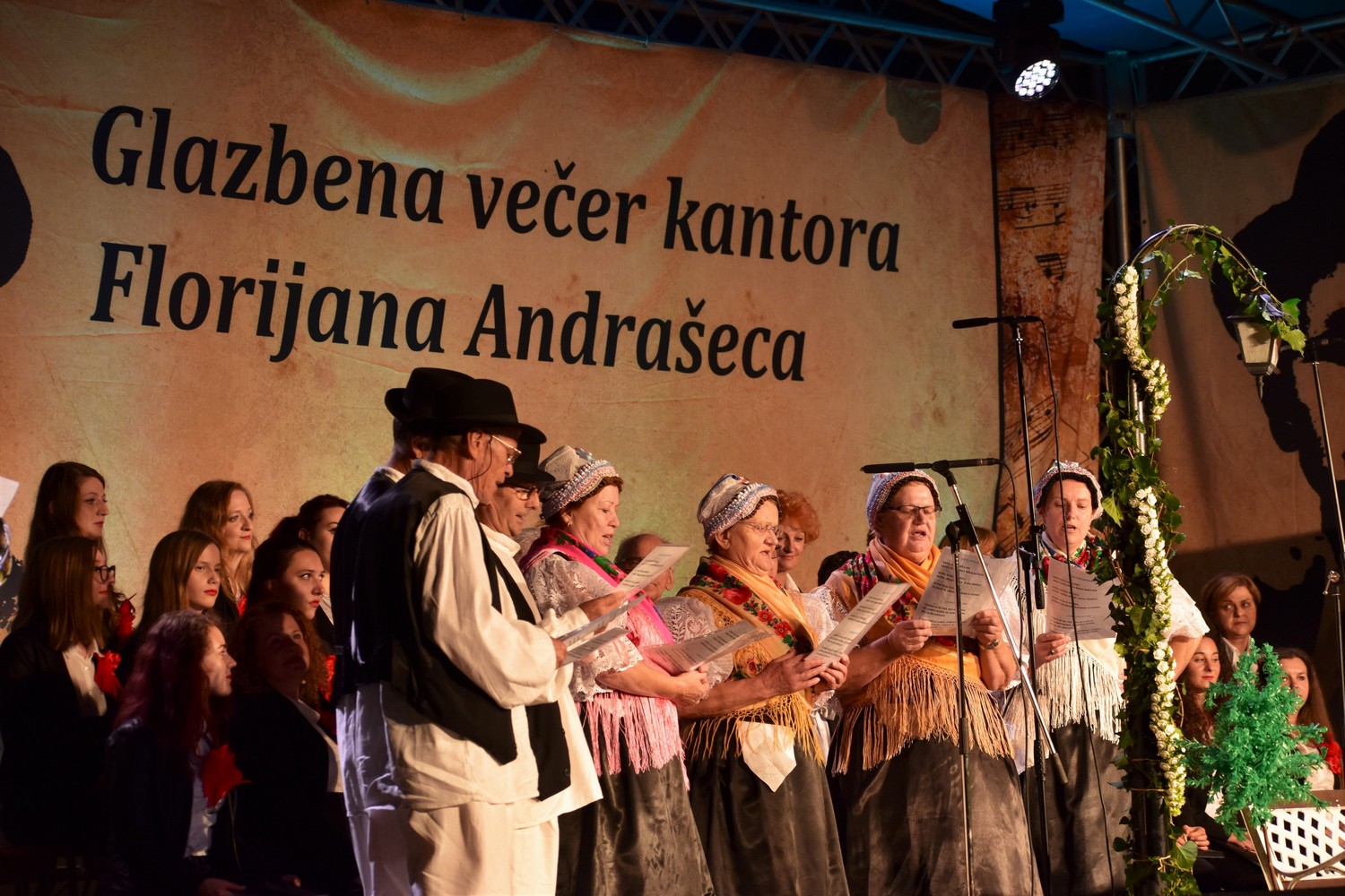 Glazbena večer kantora Florijana Andrašeca u Dekanovcu