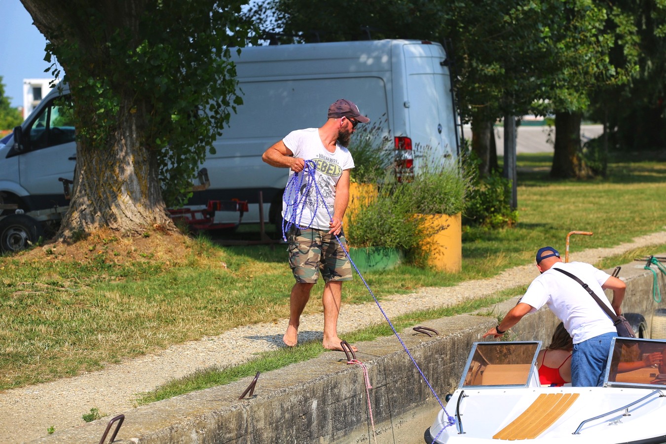 KLIKOM PO MARINI Mnogi Međimurci osvježenje od vrućina potražili na preloškoj Marini