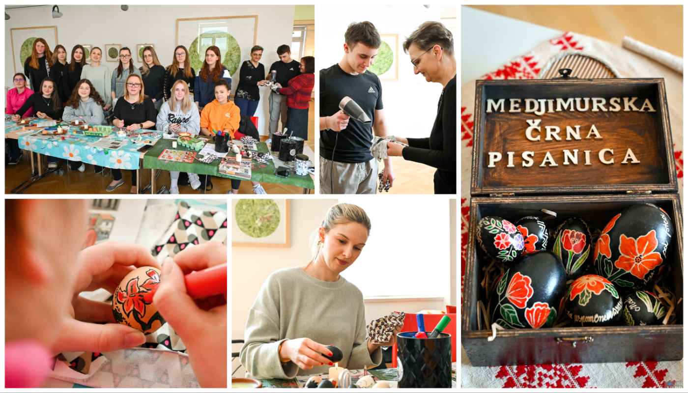 Biserka Vučenik učenike Srednje škole Prelog naučila kako izraditi črnu pisanicu