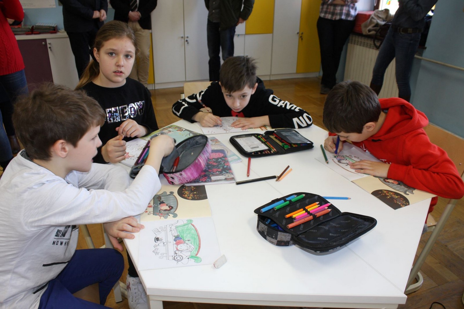 FOTO U I.OŠ Čakovec predstavljena bojanka ‘Volimo životinje’