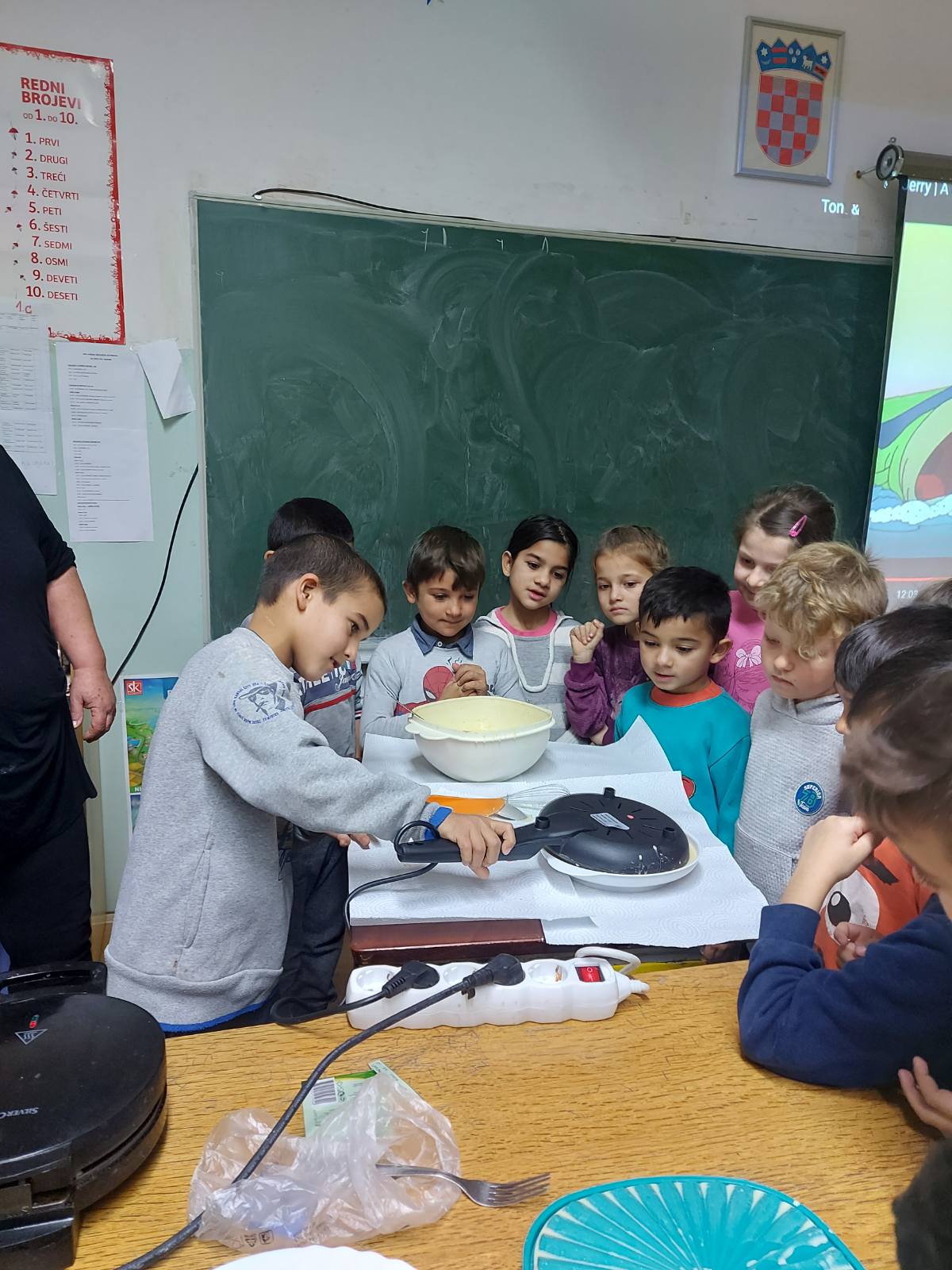 Domaćinstvo u Osnovnoj školi Kuršanec