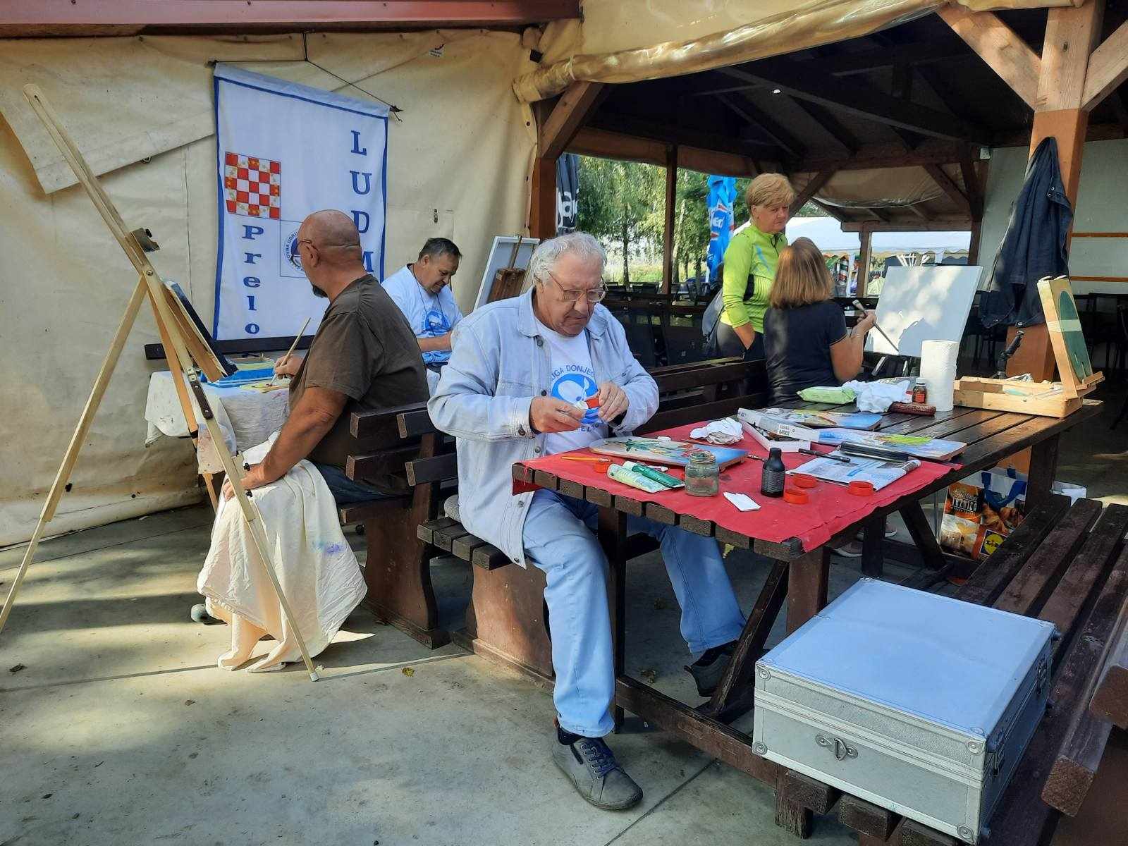 INTIMNO OKRUŽENJE Likovna kolonija LUDM Prelog održana je na prekrasnoj Marini