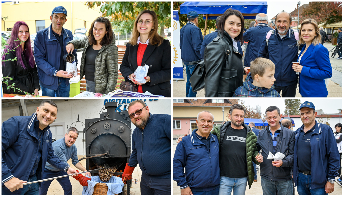 ZA POMOĆ POTREBITIMA Održana još jedna kestenijada Rotary cluba Prelog