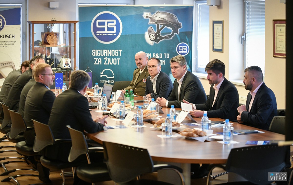 Posjeta predsjednika Milanovića tvrtki Šestan Busch