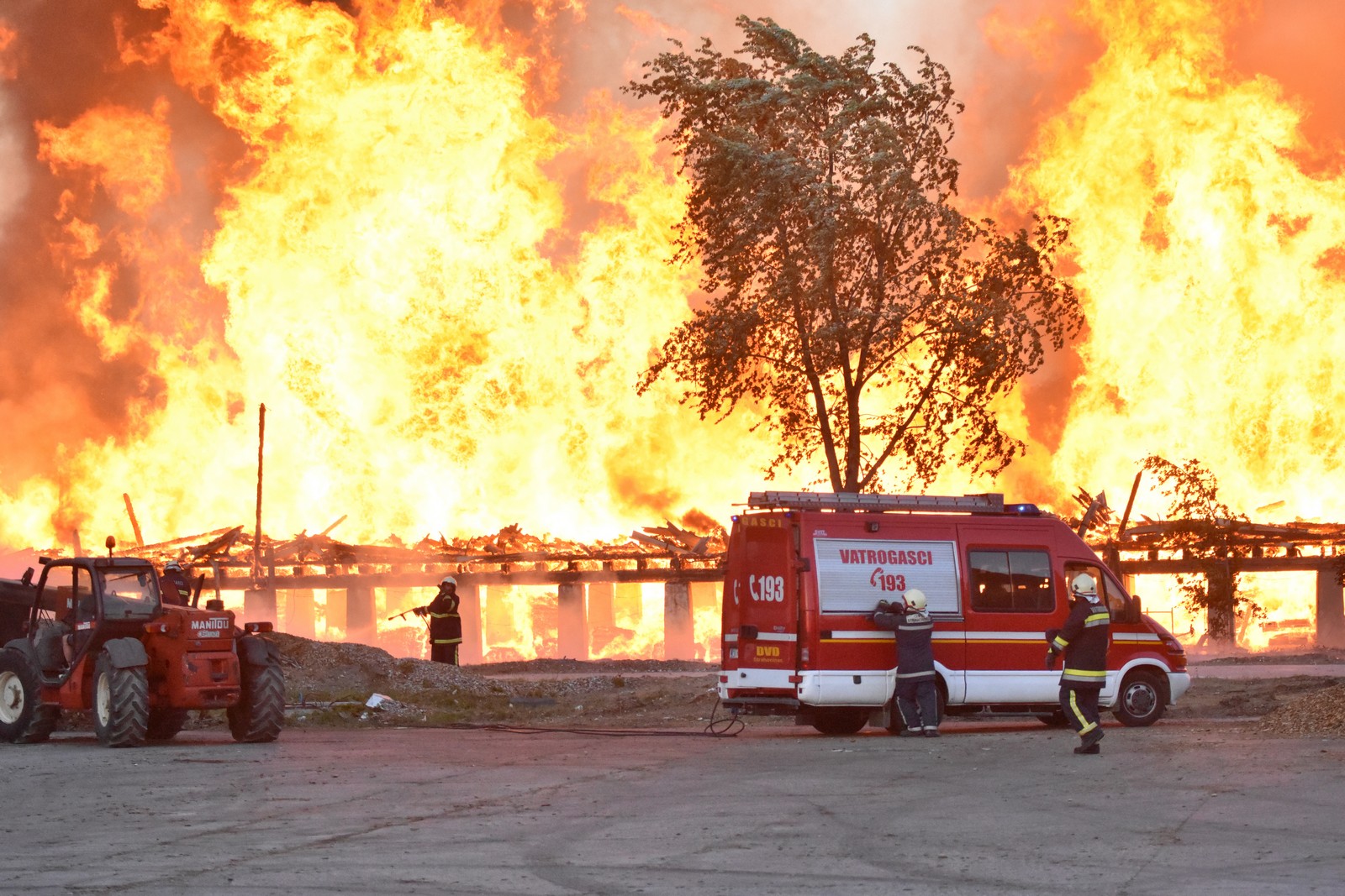 Požar kakav Čakovec ne pamti