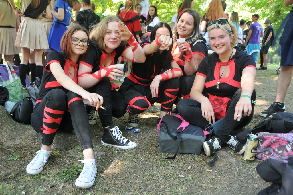 Maturanti se zabavljaju u čakovečkom parku