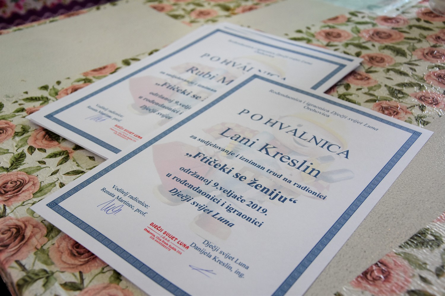 Kreativno-edukativna radionica u Dječjem svijetu Luna u Orehovici