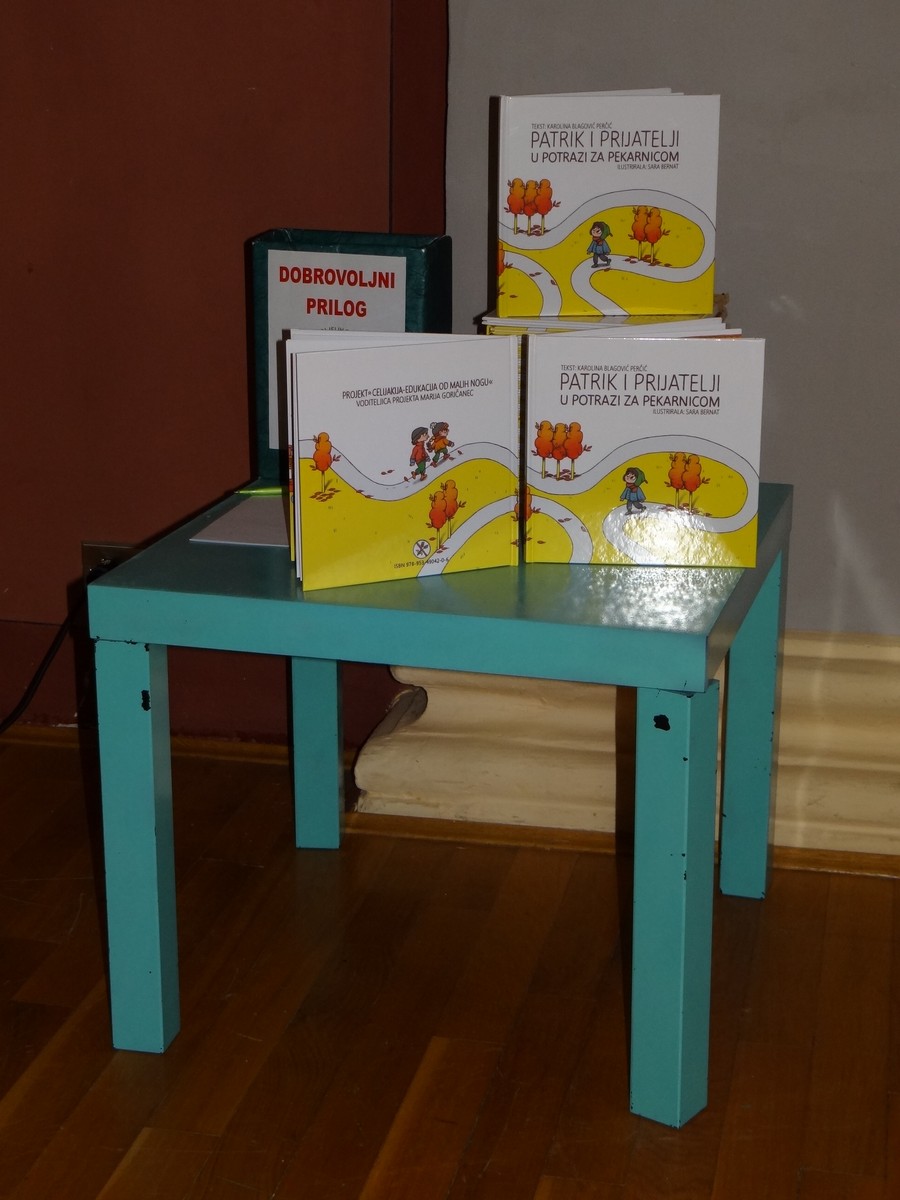 FOTO Udruga oboljelih od celijakije SZ Hrvatske izdala je slikovnicu ‘Patrik i prijatelji u potrazi za pekarnicom’ FOTO Udruga oboljelih od celijakije SZ Hrvatske izdala je slikovnicu ‘Patrik i prijatelji u potrazi za pekarnicom’