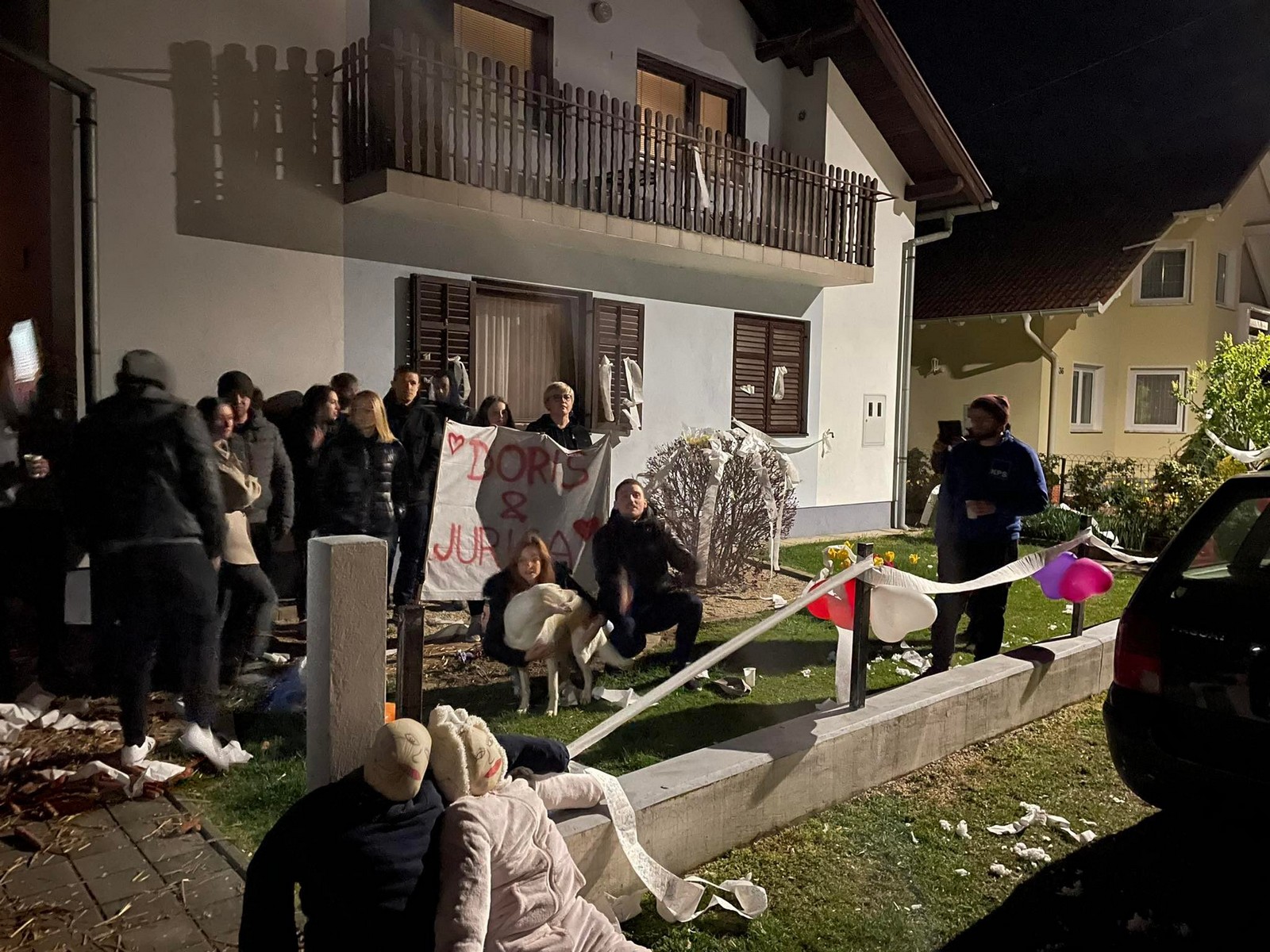 Potepanje za mladence