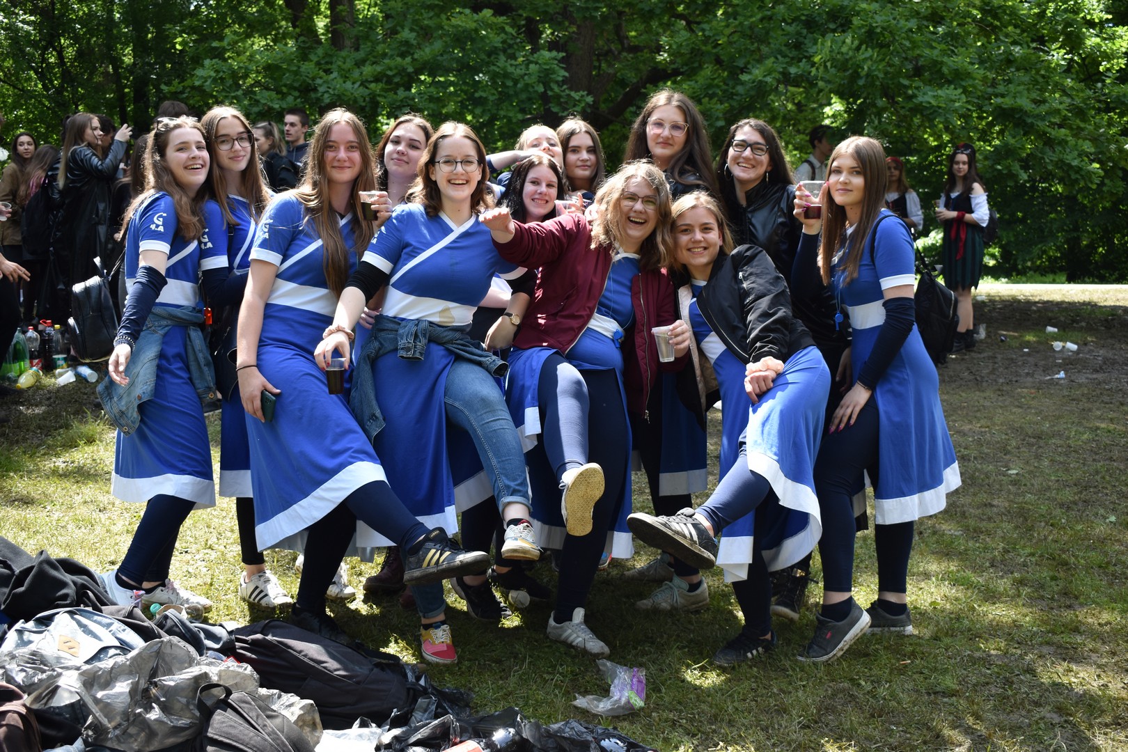 Veseli maturanti okupirali čakovečki park